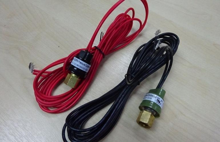 Brewery Chiller High and Low Pressure Switch