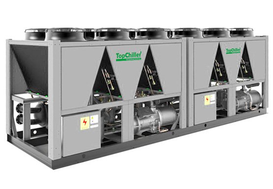 Multiple Compressor Scroll Chiller