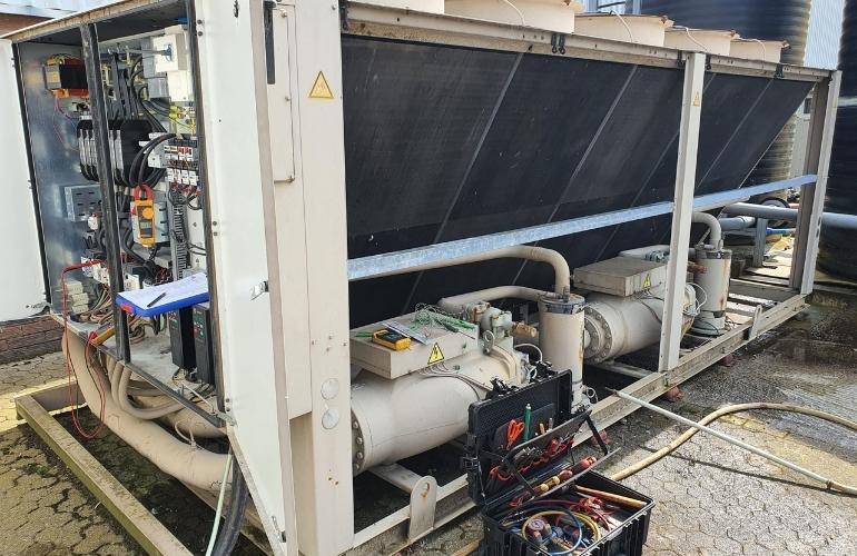 Install your Industrial Chiller on a Higher Level From the Ground